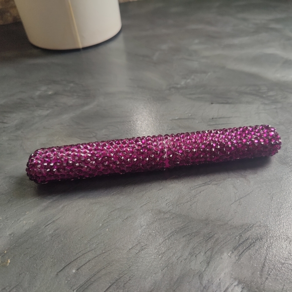 Purple Rhinestone Toothbrush Travel Case - Picture 5 of 5